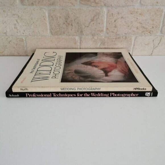 Vintage 1980s Wedding Photography Book Set of 2, Ceremony Engagement Photos - Picture 3 of 10